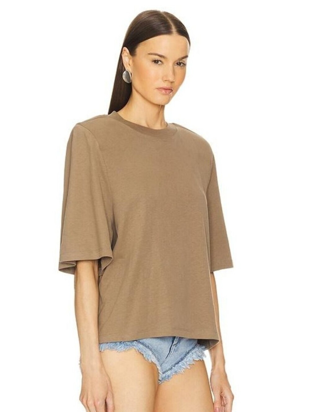 Isabel Marant Ben Tee Shirt Khaki XSmall